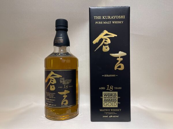 KURAYOSHI pure malt aged 18 years