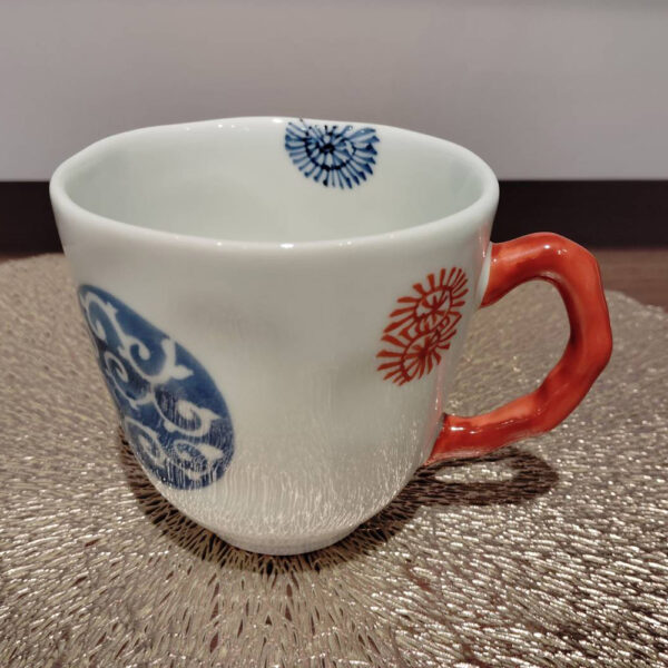 【MARUBUN】Round Crest（Red) Mug