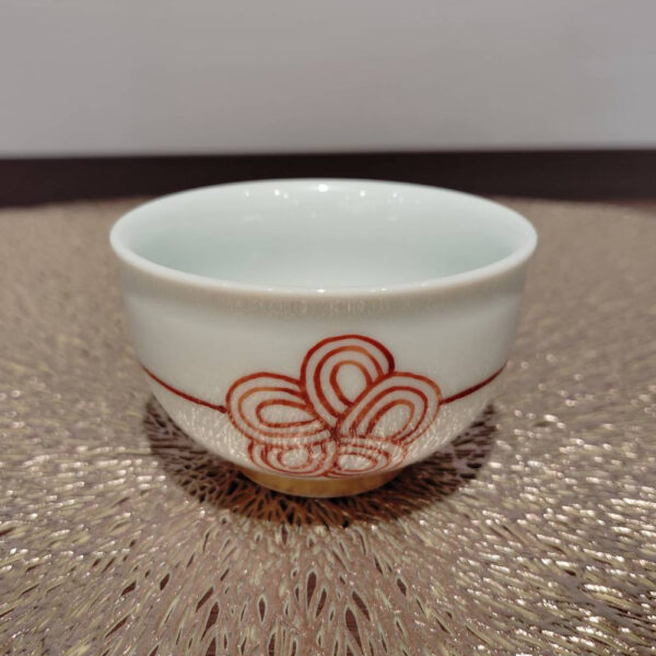 【MARUBUN】Ume Mizuhiki(Red) Large Sake Cup