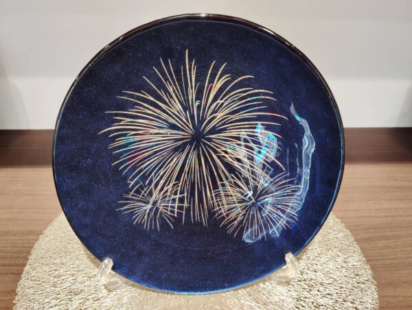 Majo Blue・Firework Design (Royal Plate）