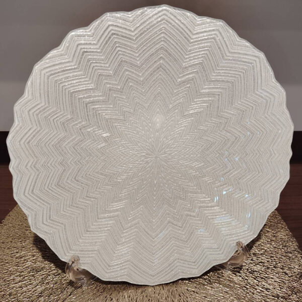 Sparkle Plate 290 Metal White